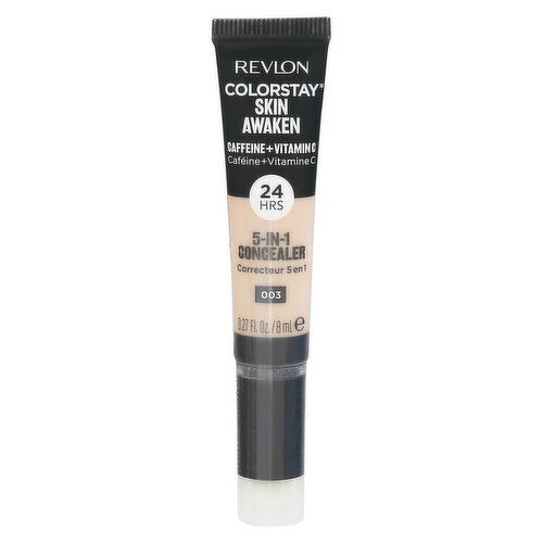 Revlon ColorStay Skin Awaken Concealer, 5-in-1, Cool Ivory 003