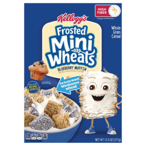 Frosted Mini-Wheats Blueberry Muffin Cereal