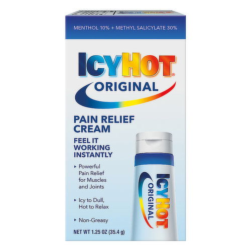 Icy Hot Original Pain Relief Cream