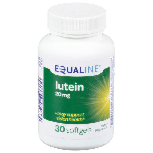 Equaline Lutein, 20 mg, Softgels