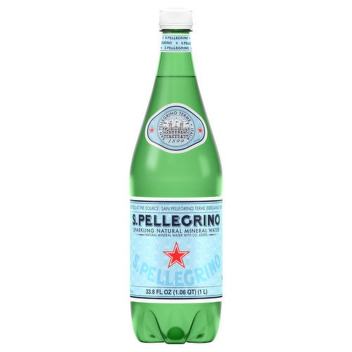 S.Pellegrino Mineral Water, Sparkling, Natural