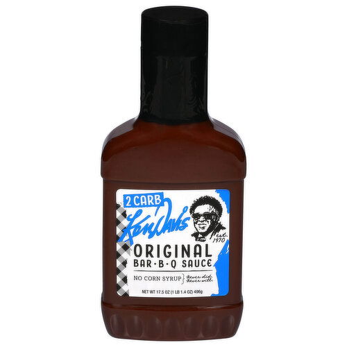 Ken Davis 2 Carb Original Bar-B-Q Sauce