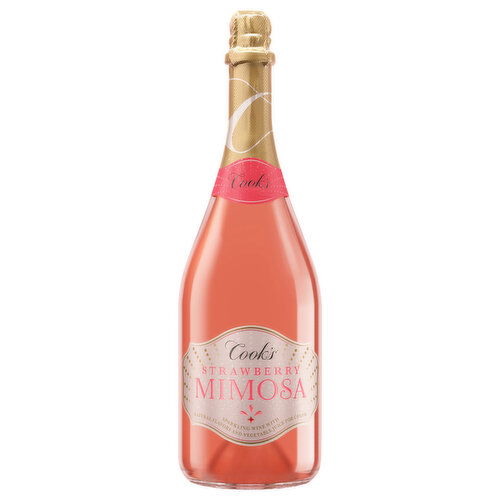 Cook's Strawberry Mimosa Sparkling Wine