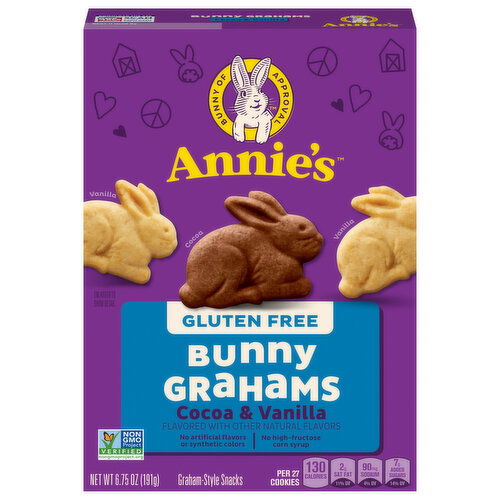 Annie's Graham-Style Snacks, Cocoa & Vanilla