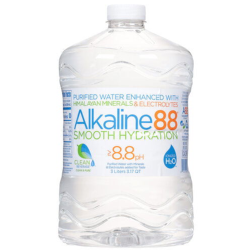 Alkaline88 Purified Water, Himalayan Minerals