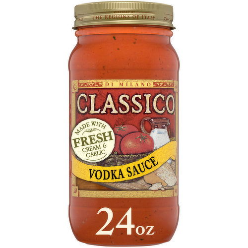 Classico Vodka Sauce Pasta Sauce