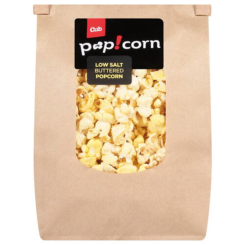 Cub Low Salt Butter Popcorn Small Bag