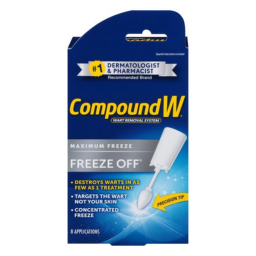 Compound W Wart Removal System, Maximum Freeze