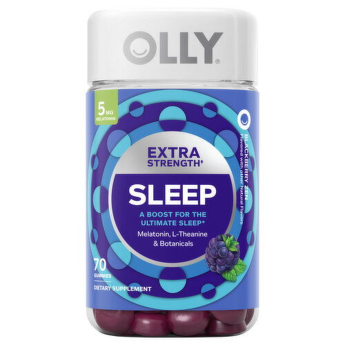 Olly Sleep, Blackberry Zen, Extra Strength, Gummies