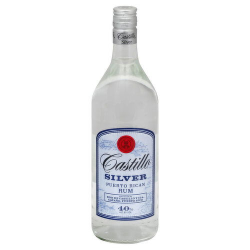 Castillo Rum, Silver, Puerto Rican