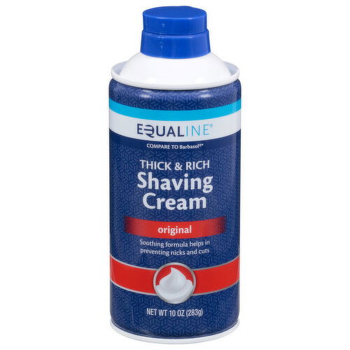 Equaline Shaving Cream, Original, Thick & Rich