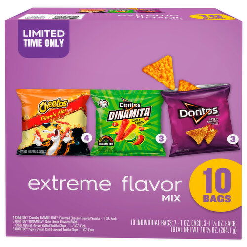 Frito Lay Extreme Flavor Mix