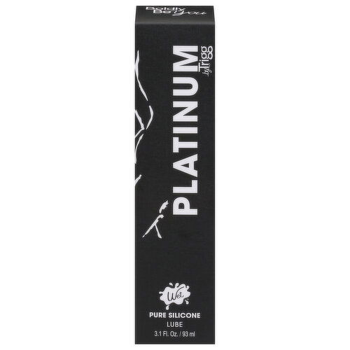 Platinum Wet Lube, Pure Silicone