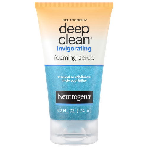 Neutrogena Deep Clean Foaming Scrub, Invigorating