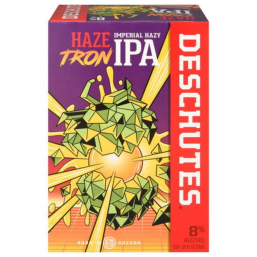 Deschutes Beer, Imperial Hazy IPA, Haze Tron