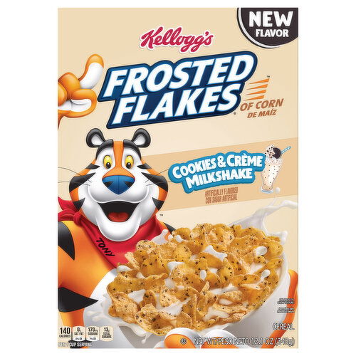 Frosted Flakes Cookies & Creme Milkshake Cereal
