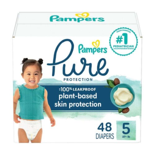 Pampers Pure Protection Pampers Pure Protection Diapers, Size 5, 48 Count