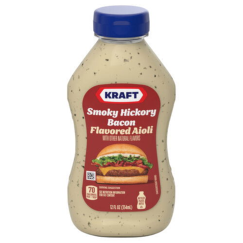 Kraft Aioli, Smoky Hickory Bacon