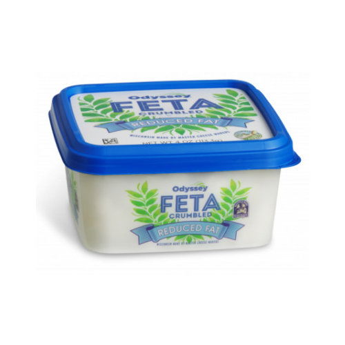 Odyssey Feta Cheese Crumbles, Reduced Fat