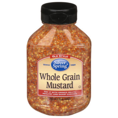 Silver Spring Mustard, Whole Grain, Old Style