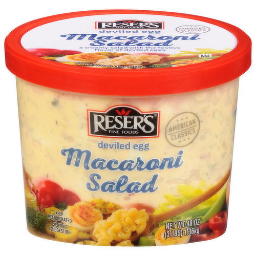 Reser's Macaroni Salad, Deviled Egg