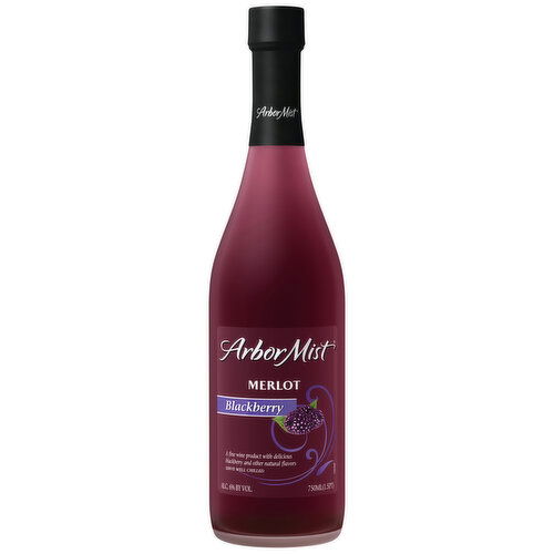 Arbor Mist Blackberry Merlot Sweet Red Wine 750ml