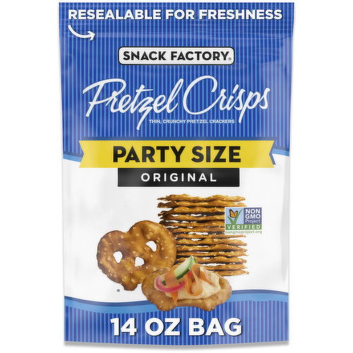 Snack Factory® Original Pretzel Crisps