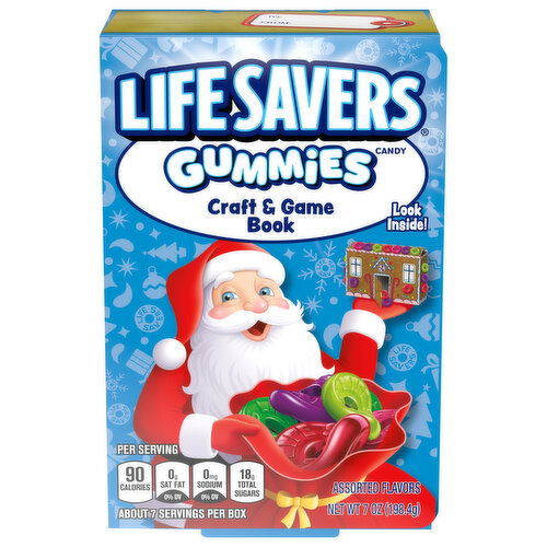 Life Savers Candy, Gummies, Craft & Game Book, Assorted Flavors