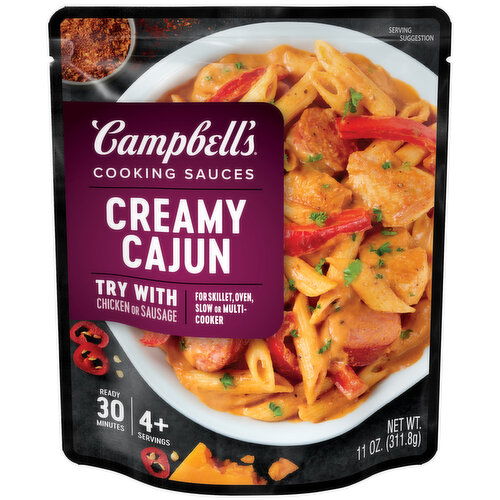 Campbell's® Cooking Sauces Creamy Cajun Sauce