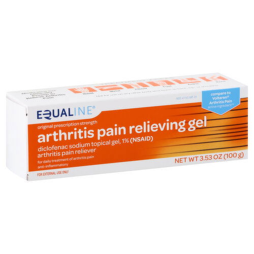 Equaline Arthritis Pain Relieving Gel, Original Prescription Strength