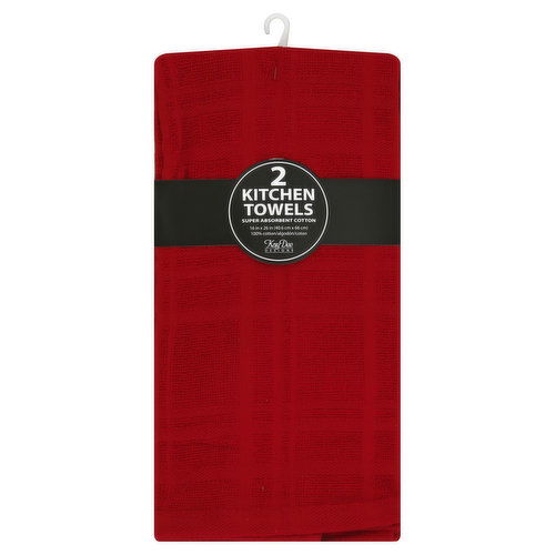 Kay Dee Designs Towels, Kitchen, Cinnabar