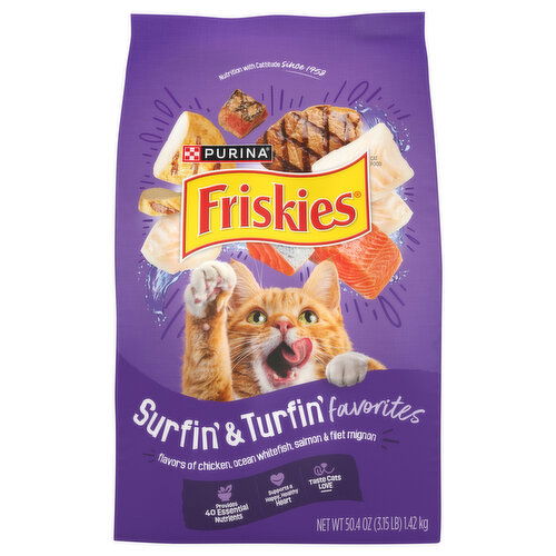 Friskies Surfin' & Turfin' Favorites Cat Food