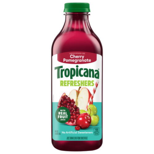Tropicana Refreshers Cherry Pomegranate Juice Drink Blend