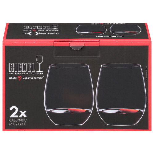 Riedel Glasses, Cabernet/Merlot, Grape Varietal Specific