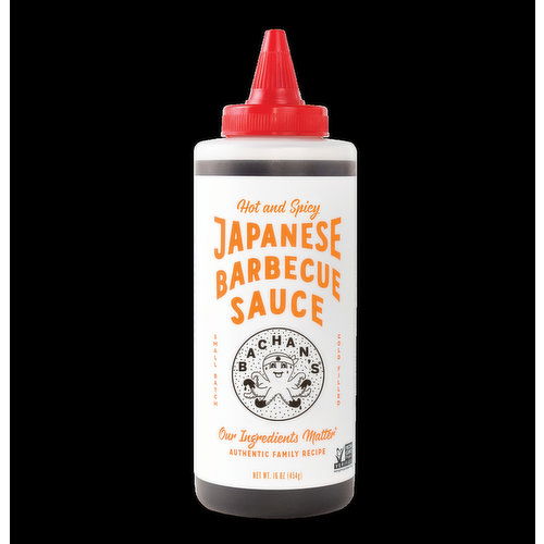 Bachans Barbecue Sauce, Japanese, Hot and Spicy