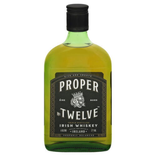 Proper Twelve Whiskey, Irish, Triple Distilled