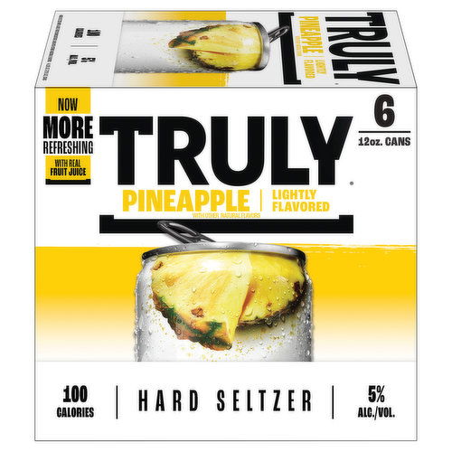 Truly Hard Seltzer, Pineapple