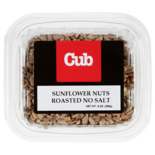 Cub Roasted No Salt Sunflower Nuts