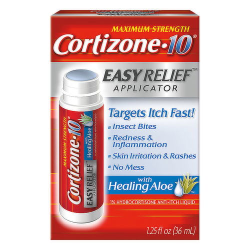 Cortizone 10 Easy Relief Applicator,  Maximum Strength