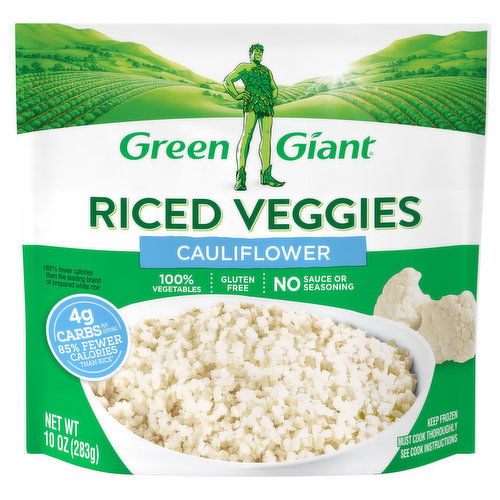 Green Giant Cauliflower, Riced Veggies