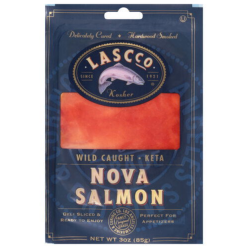 LASCco Salmon, Nova, Wild Caught, Keta