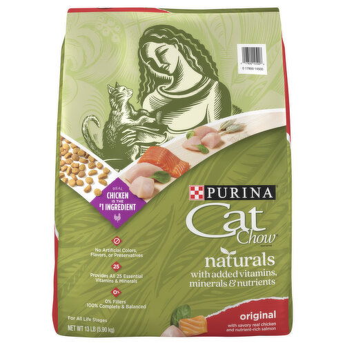 Cat Chow Naturals For All Life Stages Original Cat Food