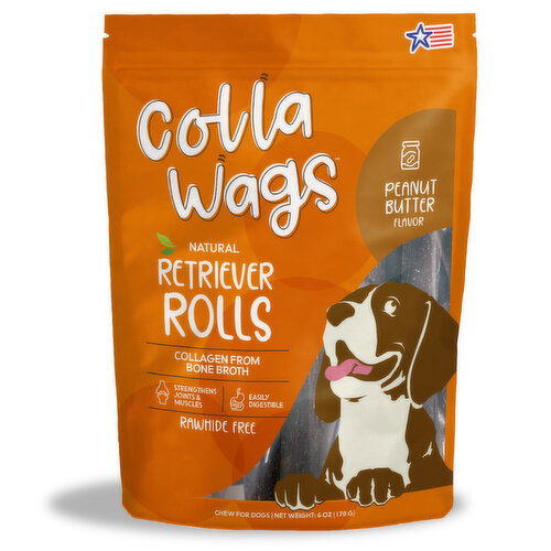 Boone  Collawags Retriever Rolls, Peanut Butter