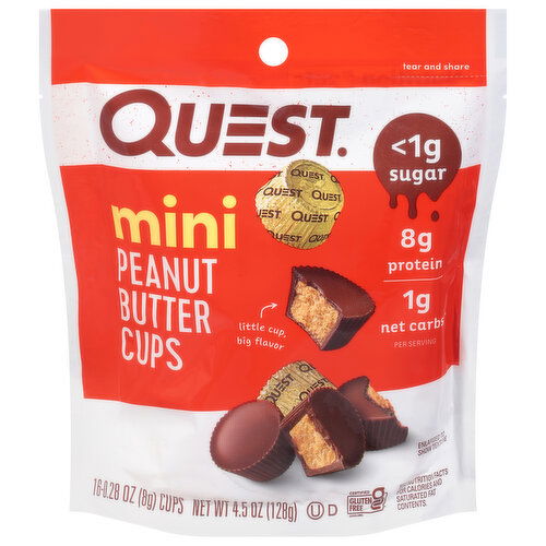 Quest Peanut Butter Cups, Mini