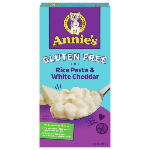 Annie's Rice Pasta & White Cheddar, Gluten Free