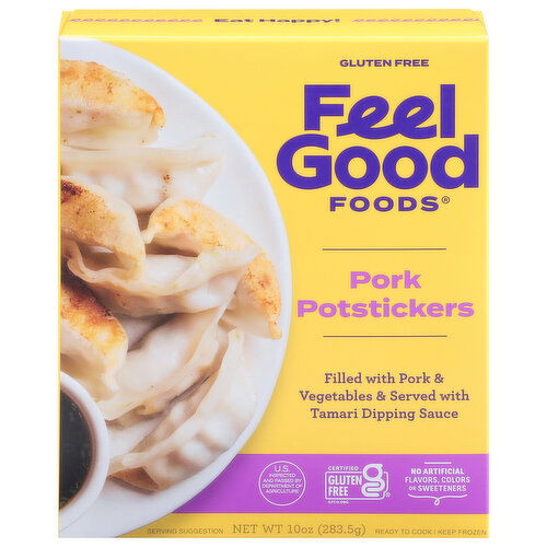 Feel Good Foods Pork Potstickers,  Gluten Free