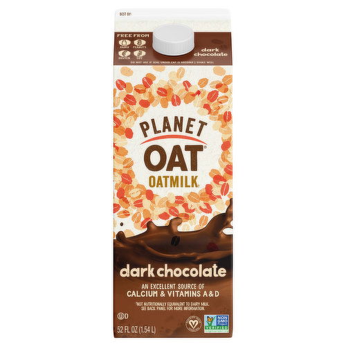 Planet Oat Oatmilk, Dark Chocolate