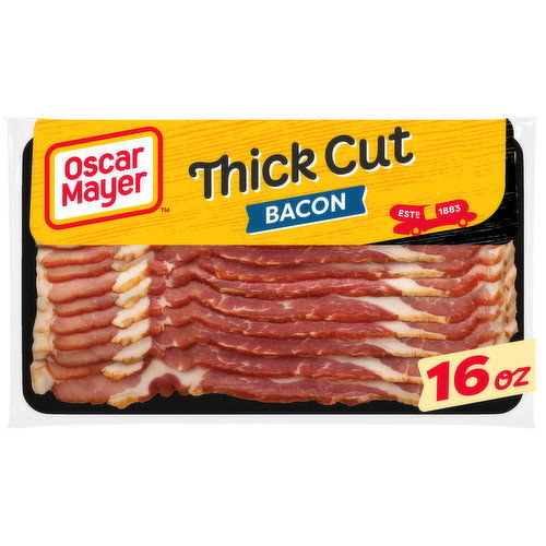 Oscar Mayer Naturally Hardwood Smoked Thick Cut Bacon