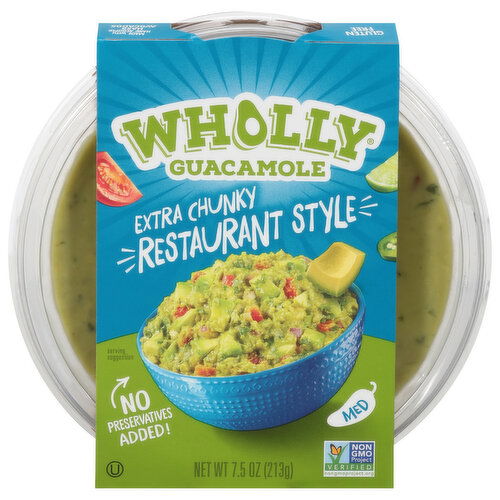 Wholly Guacamole, Restaurant Style, Extra Chunky