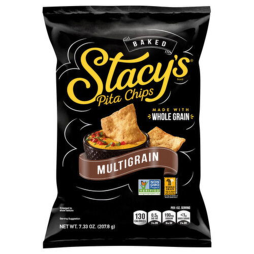 Stacy's Pita Chips, Multigrain, Baked